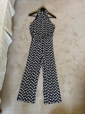 Enfocus Studio Dark Blue Jumpsuit - size 4